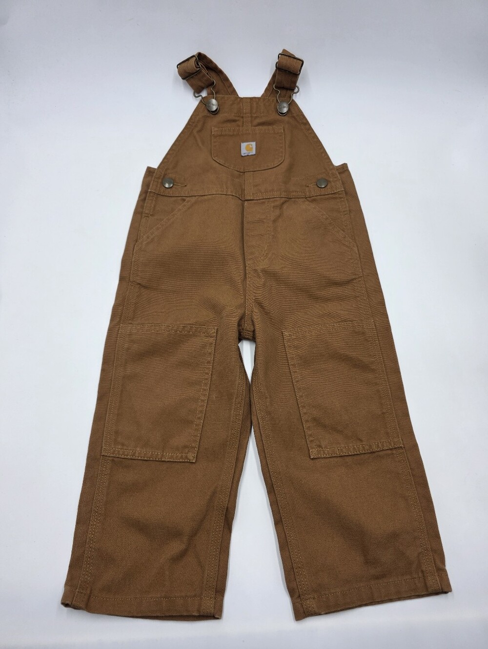 Carhartt kids' canvas bib overalls size 2T